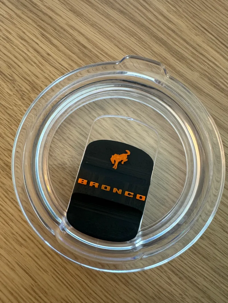 Ford Bronco Yeti Cup Magnetic Slider