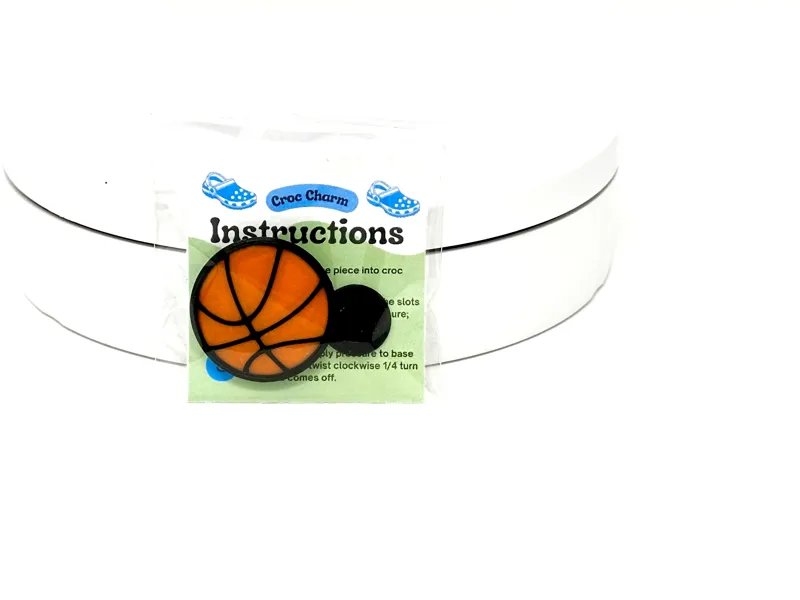 Basketball Croc Charm TwistLock