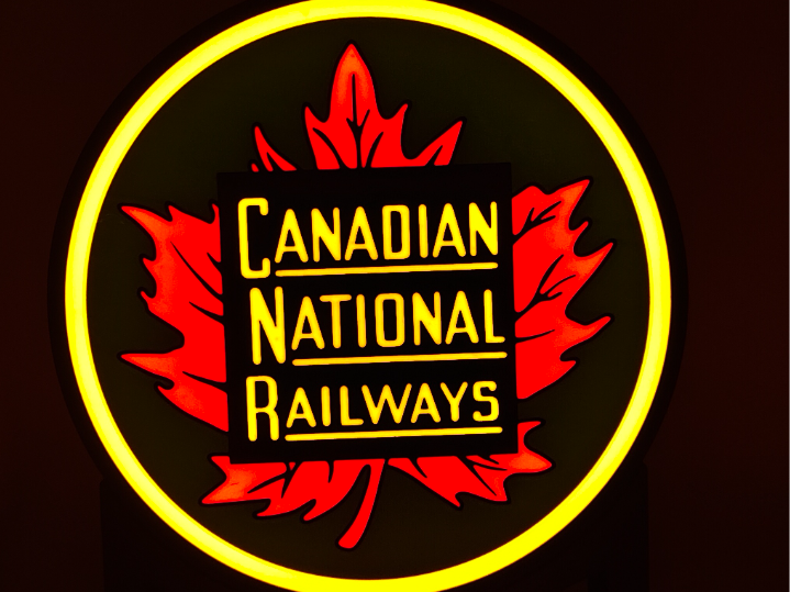 Canadian National Railway Light Box