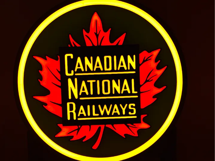 Canadian National Railway Light Box