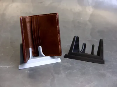 Wallet stand for bifolds and cardholders