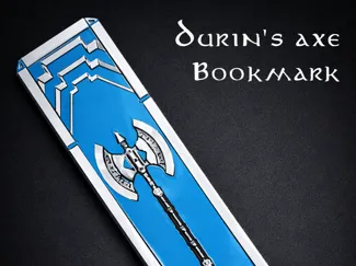 Durin's axe bookmark (AMS & no AMS)