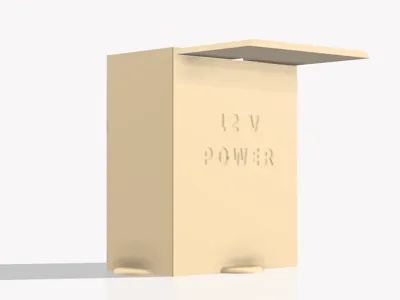 Battery box + lid