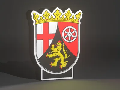 Lightbox - Rhineland-Palatinate Coat of Arms