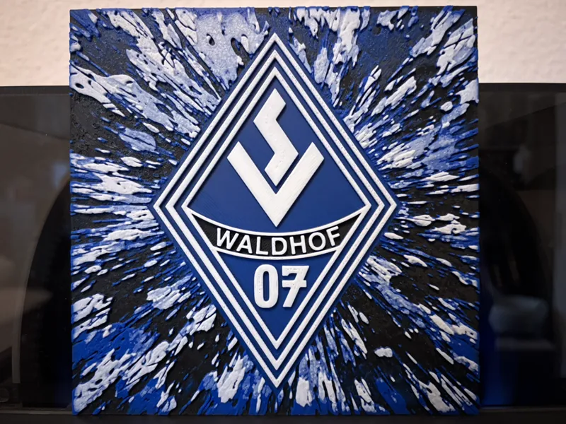 SV Waldhof Mannheim 1907 "Space" Hueforge