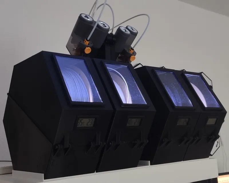 AMS Lite Hexagon Drybox - LED MOD