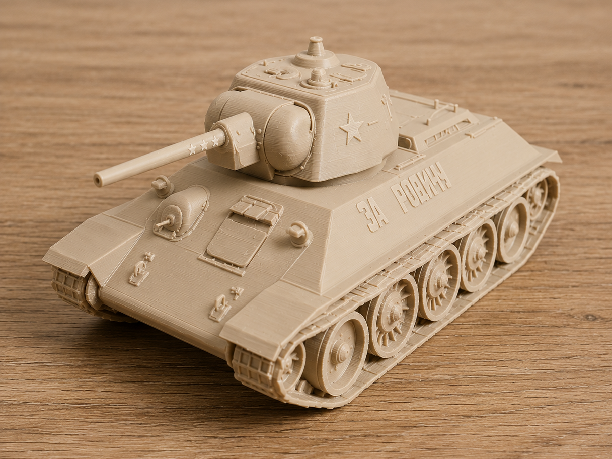 T-34 Tank – 3D Printable Model