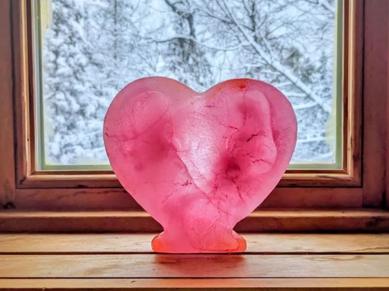 Melt My Heart Ice Lantern