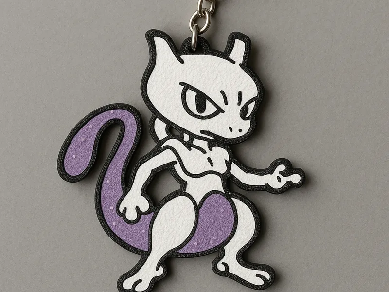 Baby Mewtwo keychain Pokemon