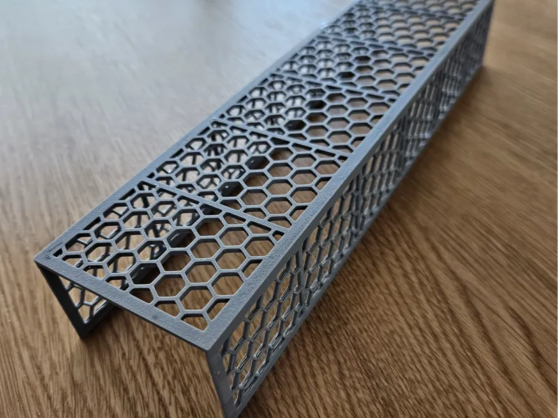 Leaf Guard for Renson Pergola Roof Gutter