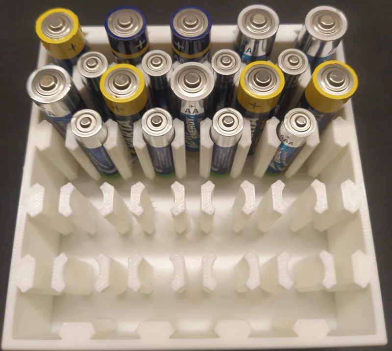 Large Battery Holder (25pcs AA, 16pcs AAA)