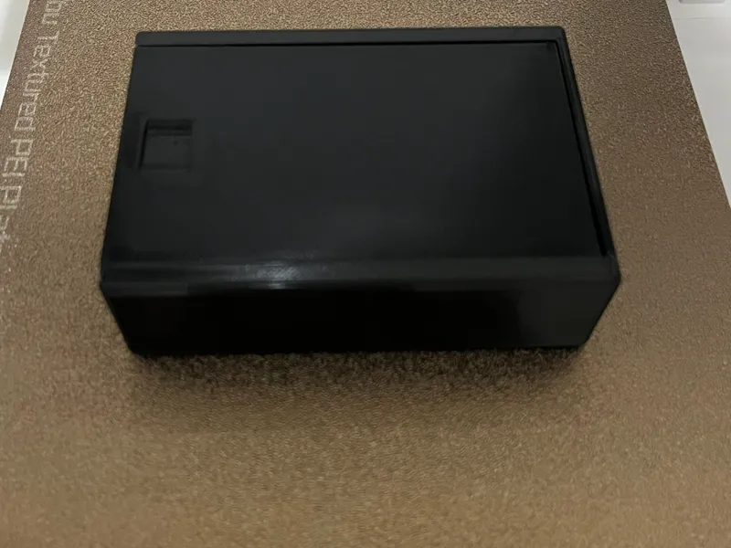 Small box with sliding