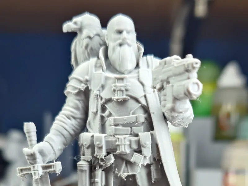 Grimdark Witch Hunter Inquisitor 38mm & 80mm