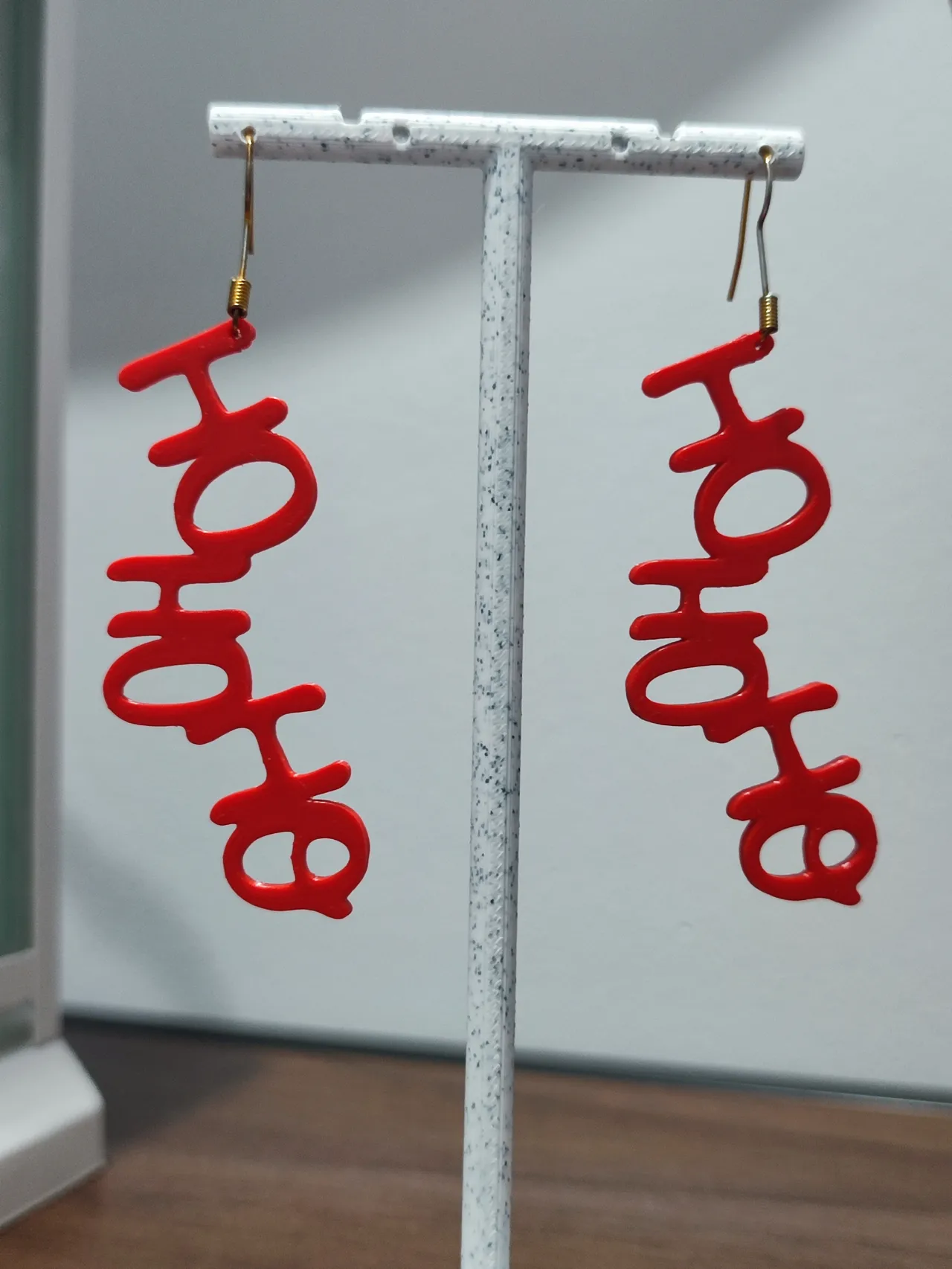 Aretes Mensaje de Claus view 3