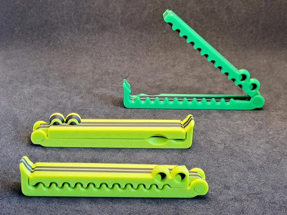 Crocodile Clamp 3.0 - Free 3D Print Model - MakerWorld