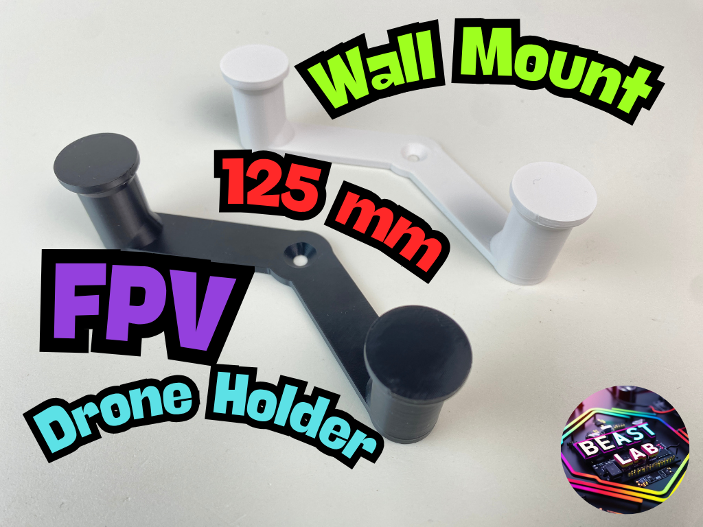 125mm FPV Drone Holder Stand – Quadcopter Mount