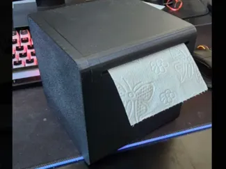 toilet paper box