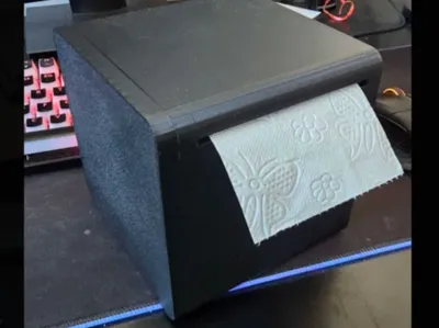 toilet paper box