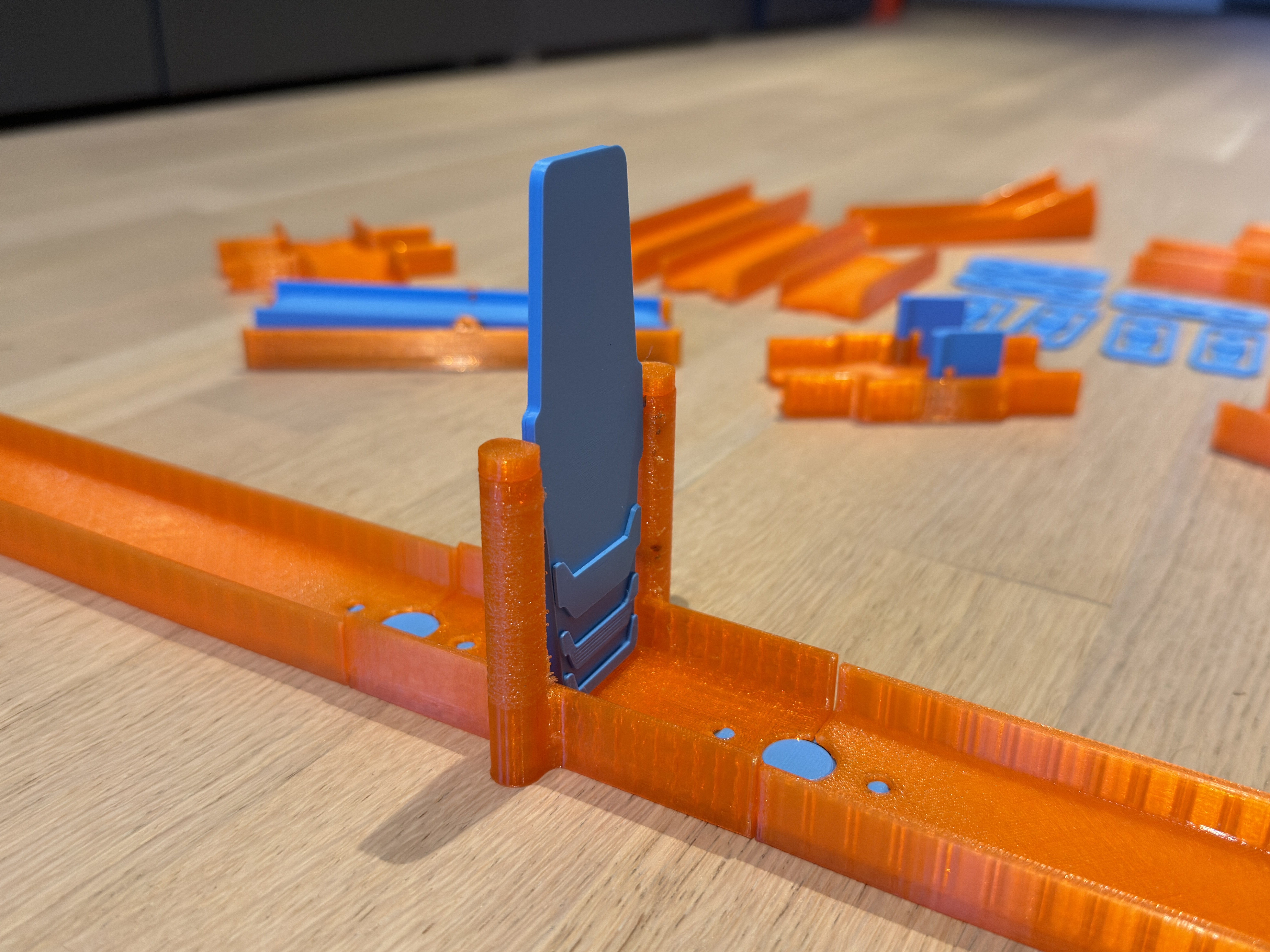 Miniatura 8 do modelo 3D Modular Racing Track Set - 1:64 Scale Cars