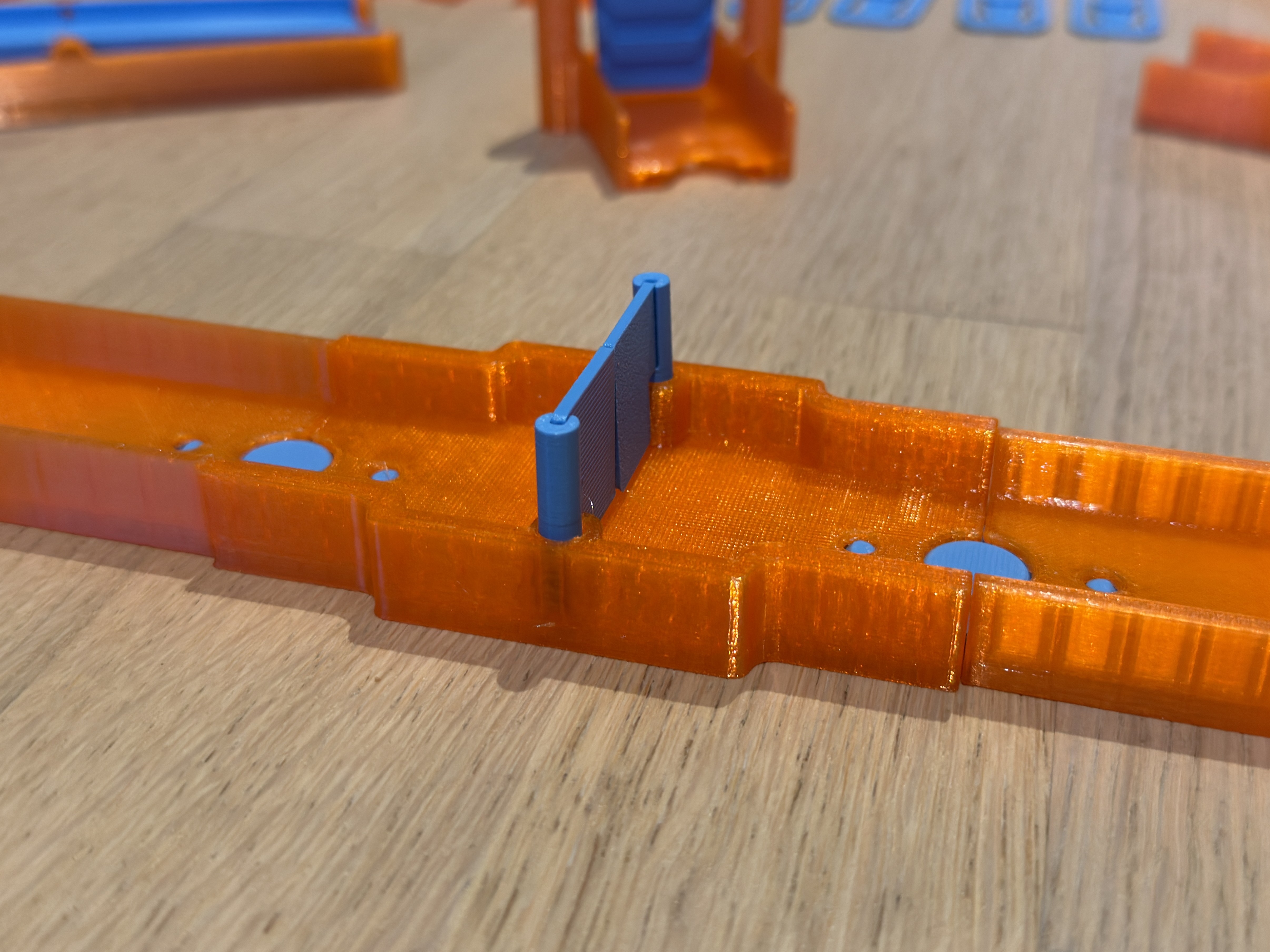 Miniatura 16 do modelo 3D Modular Racing Track Set - 1:64 Scale Cars
