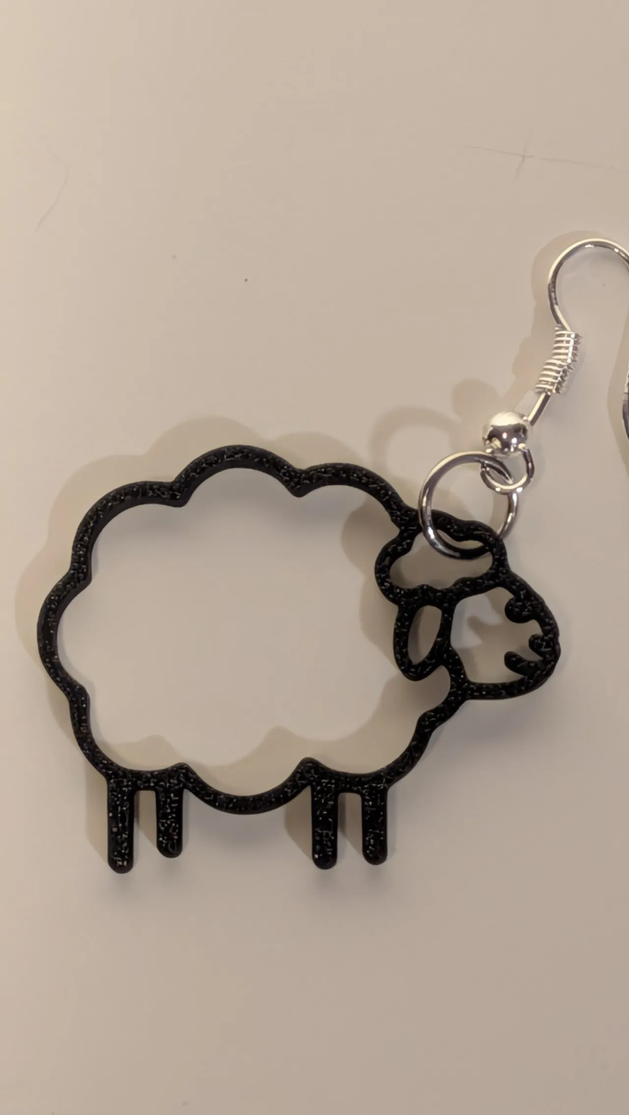 Sweet Little Sheep Earrings view 3