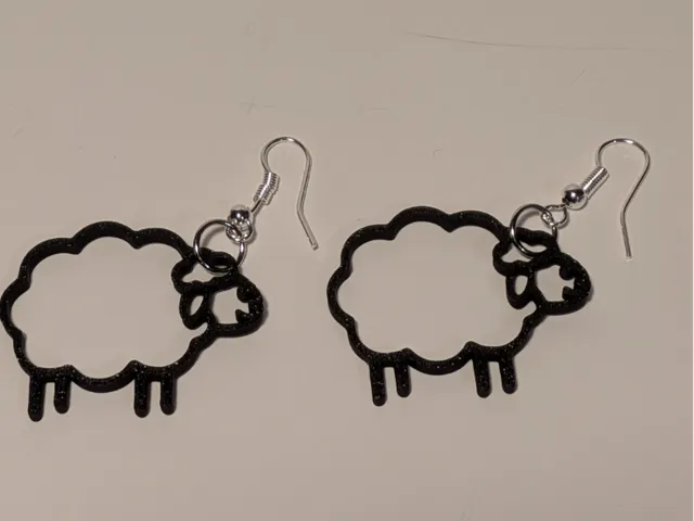 Sweet Little Sheep Earrings