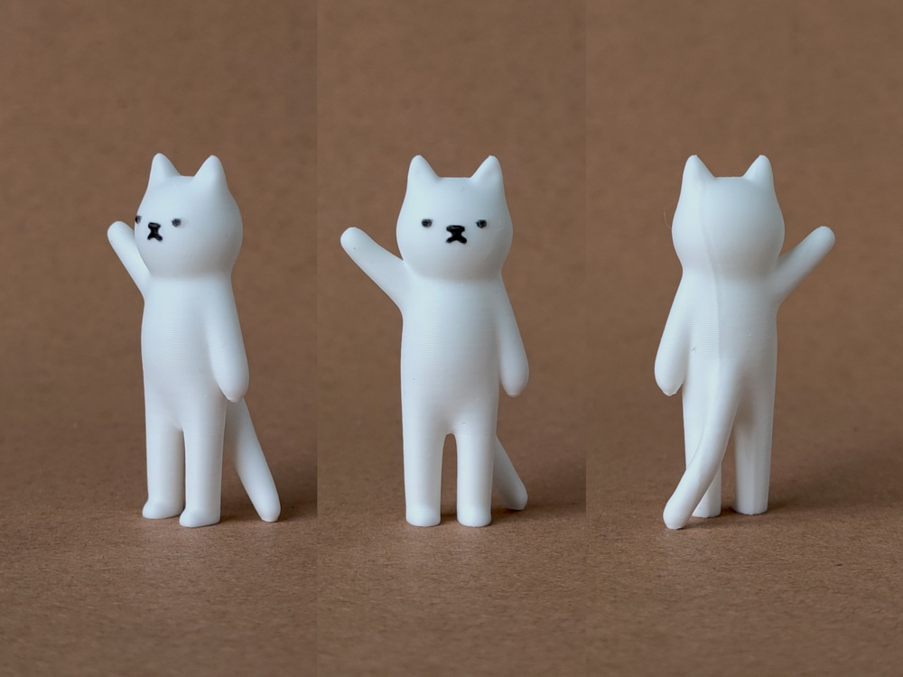 Miniatura 4 do modelo 3D 9只猫