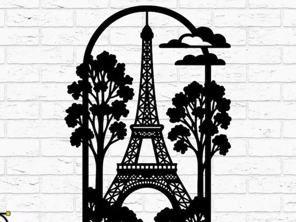 Tour Eiffel Paris - Décoration Murale Arche 