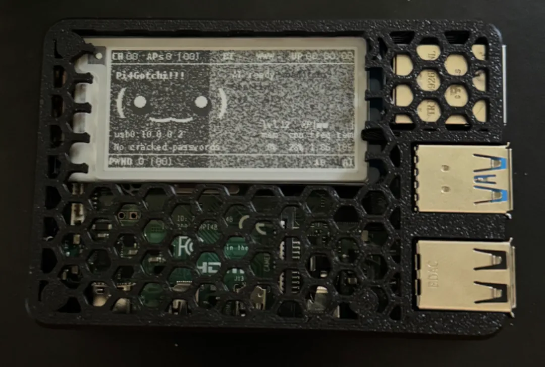 Boîtier Pwnagotchi pour Raspberry Pi 4