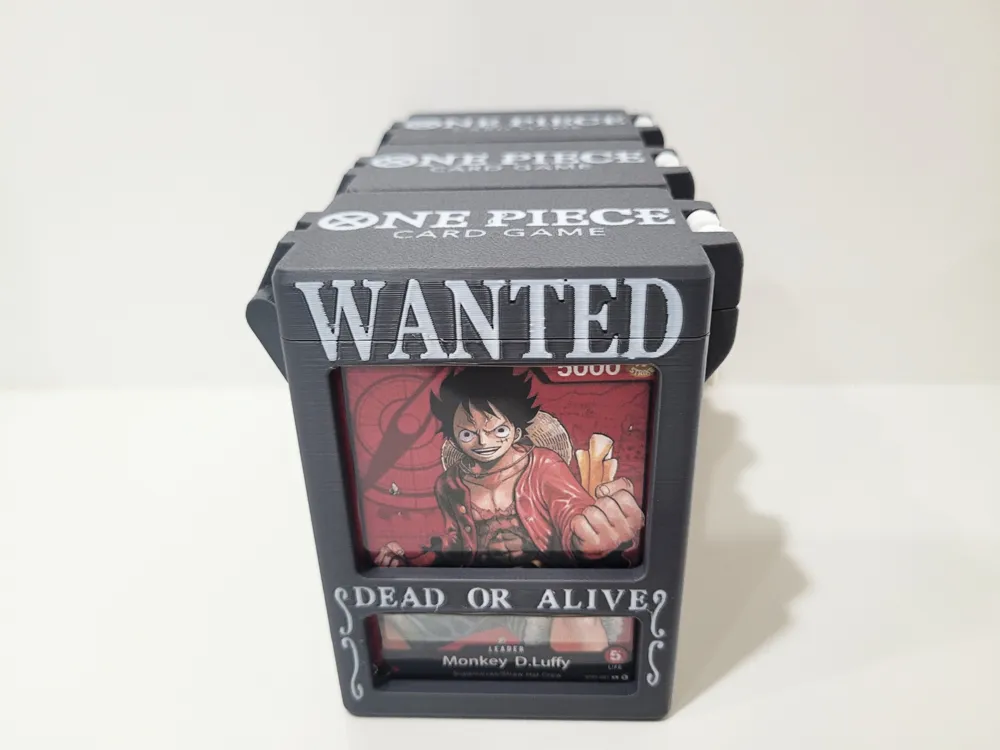 Estuche para Cartas One Piece WANTED