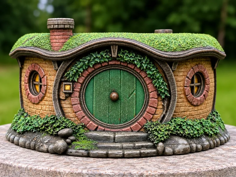 Hobbit Blumentopf – Mittelerde LotR Pflanztopf