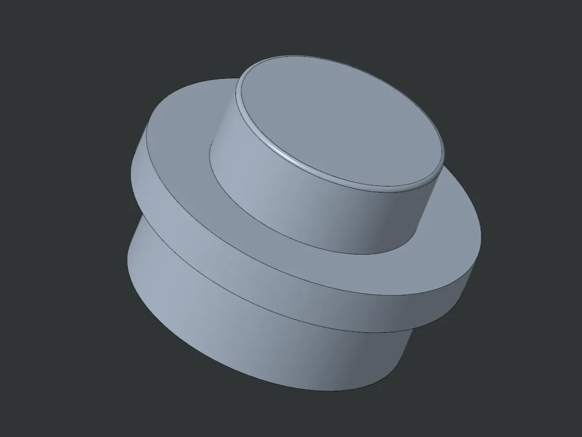 Brique ronde 1x1 compatible Lego