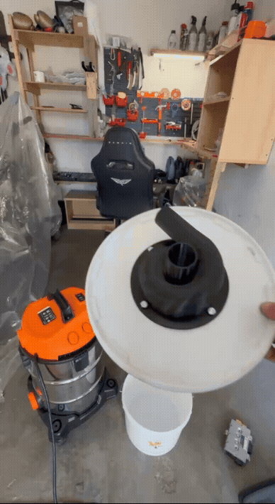 Cyclone Dust Separator 120 mm