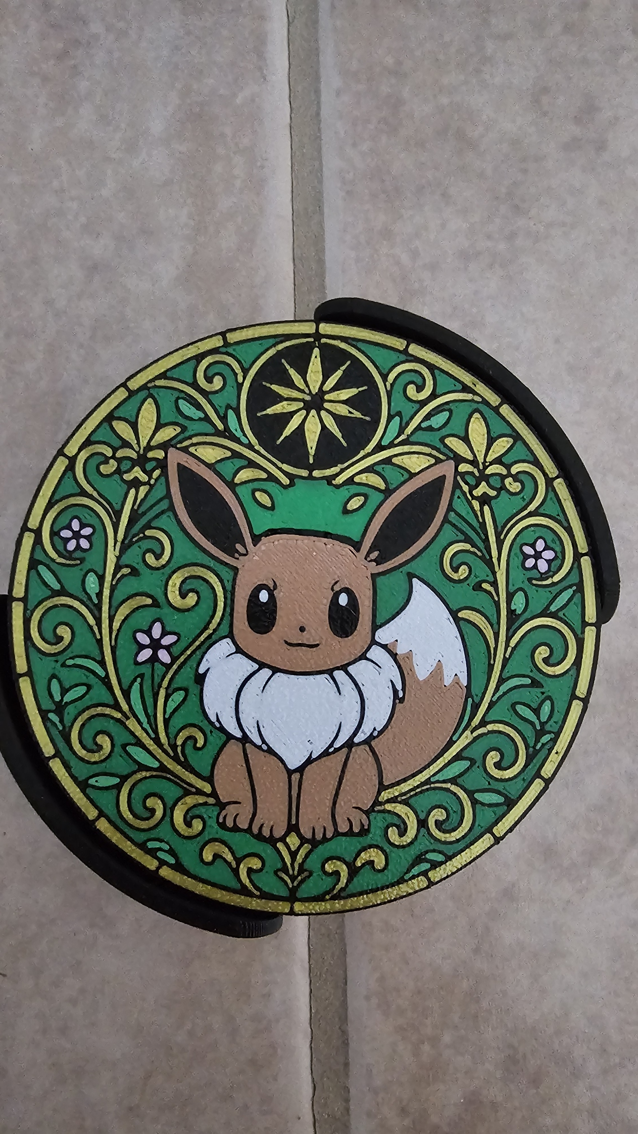 Miniatura 12 do modelo 3D Eeveelution Complete Coaster set