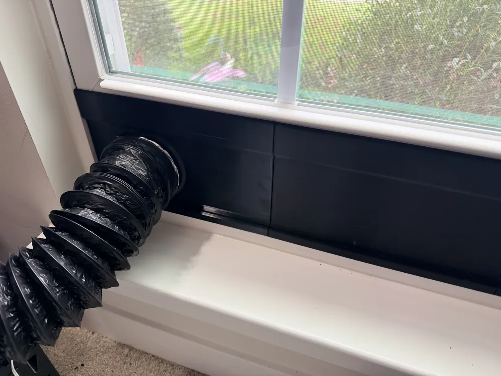 Modular 4 inch Window Exhaust System Adapter - Free 3D Print Model ...