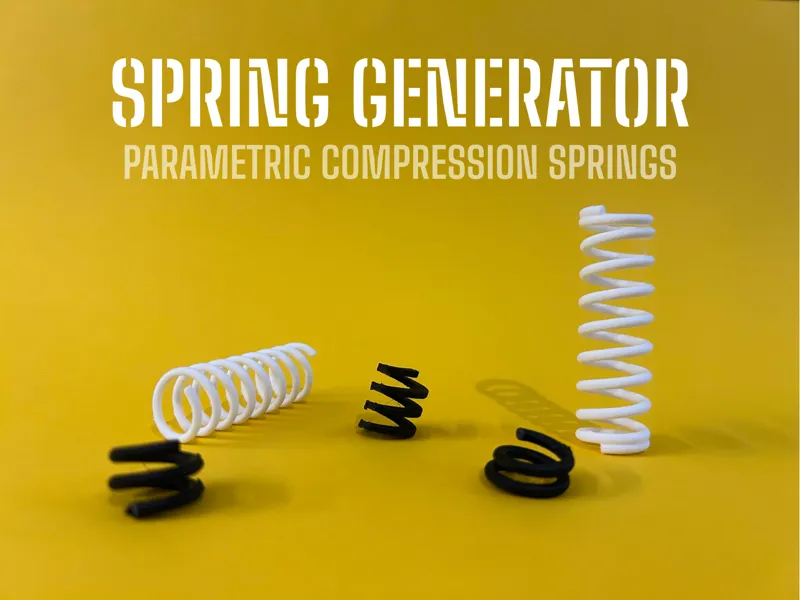 Spring Generator - Parametric Compression Springs