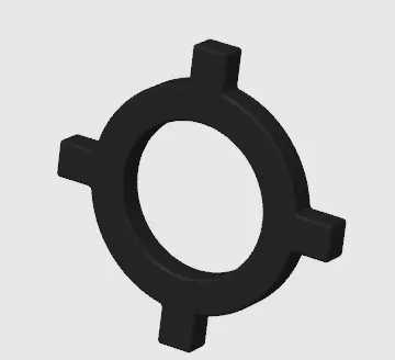 IKEA Samla Distanzring 40mm Rohr Drybox