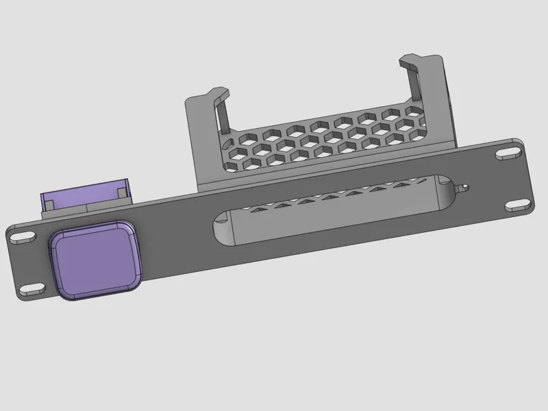 10in Mini Rack -  JetKVM & USW Flex Mini 2.5G 1U