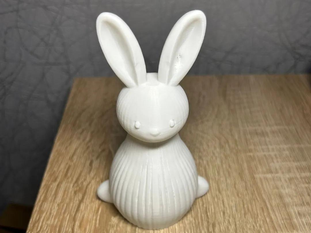 Minimalist Rabbit Figurine - Free 3D Print Model - MakerWorld