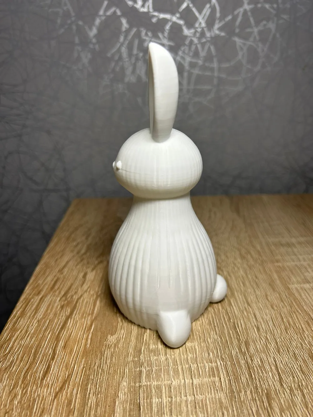 Minimalist Rabbit Figurine - Free 3D Print Model - MakerWorld