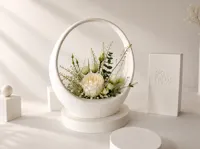 Modern Ring Flower Vase