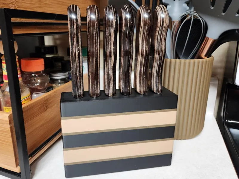 Steak Knife Block (6 Slot)