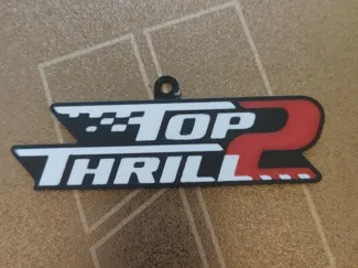Top Thrill 2 keychain