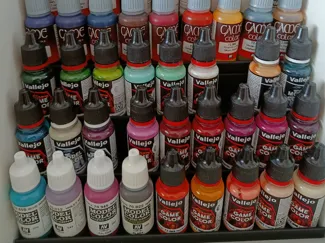Ikea Helmer Dropper Bottles Paint Rack 