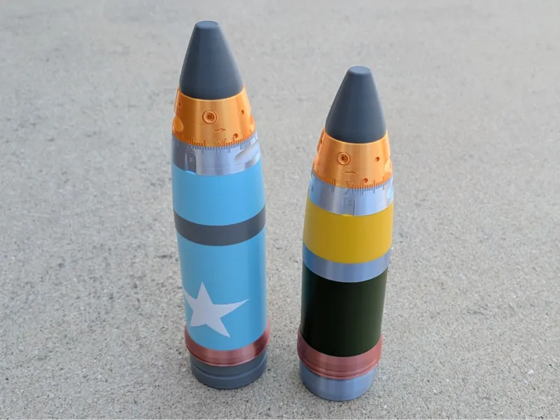 3in, 50 Caliber Naval Shells, AA and Illumination