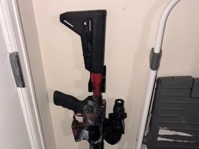 AR Buffer Tube wall mount strong