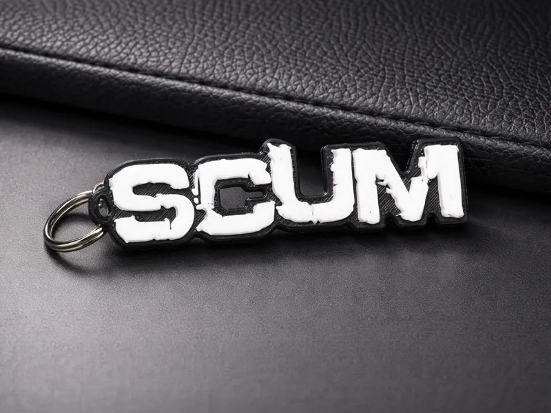 Scum Keychain