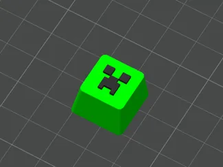 Keycap - Minecraft Creeper