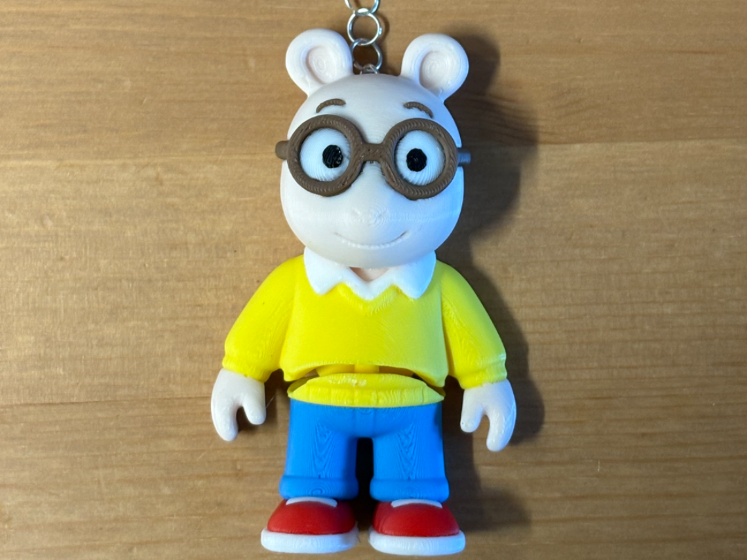 Flexi Arthur Keyring 