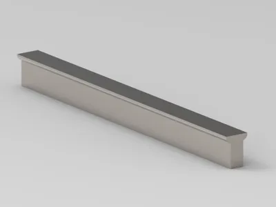 Furniture handle T-Shape